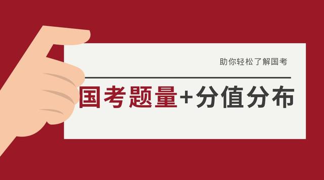 2019年國(guó)家公務(wù)員考試，行測(cè)分值分布表匯總！