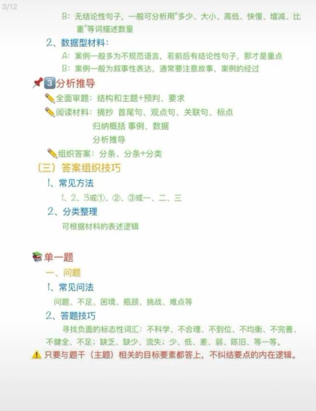 申論答題技巧！看完讓你少走很多彎路